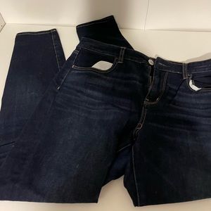 High Waisted Dark Wash Jeans - size 12 Regular